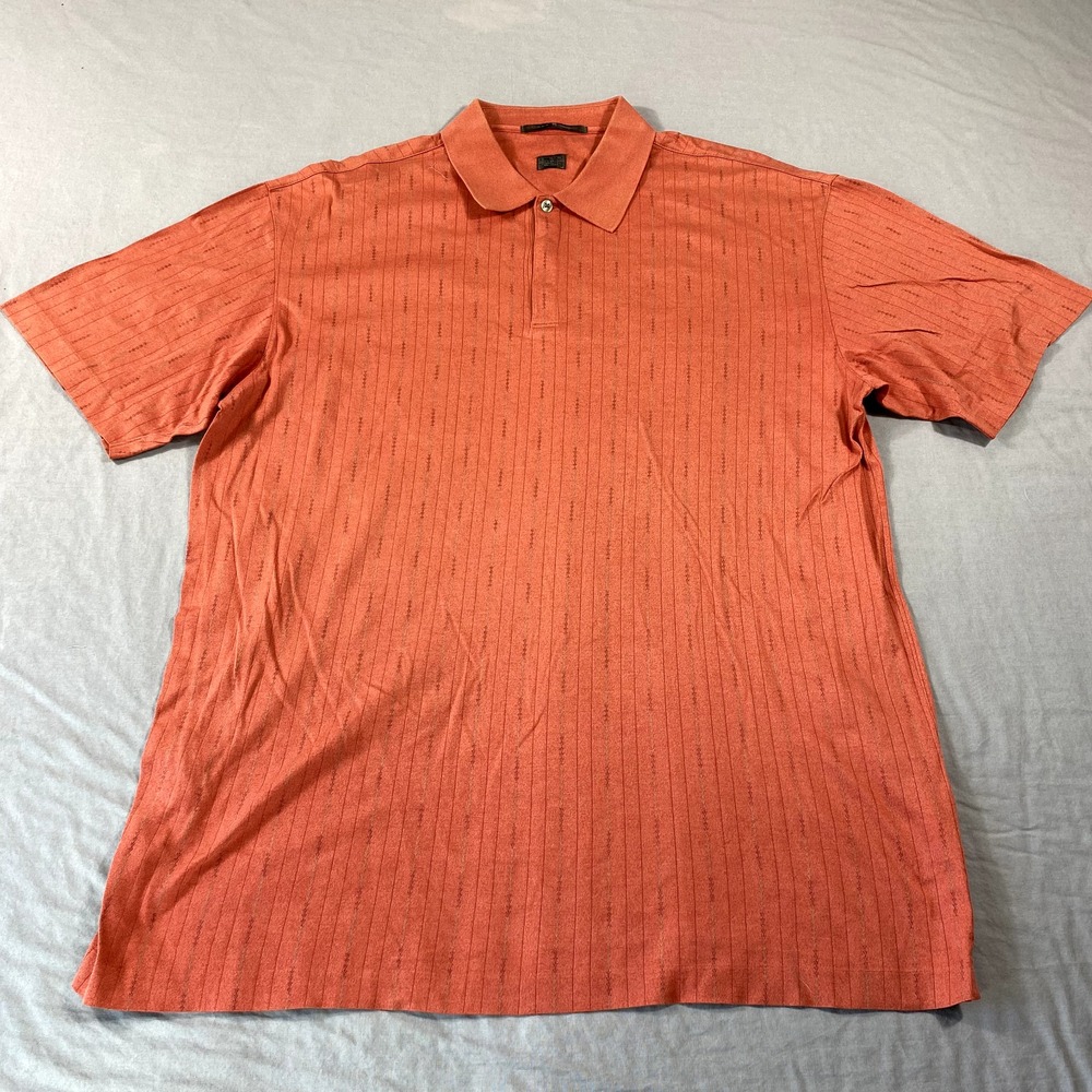 VINTAGE Nike Tiger Woods Polo Shirt Adult XL Red Golf Golfer Y2K Mens‎